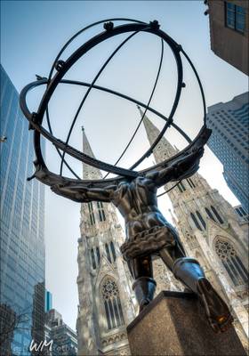 Atlas Statue